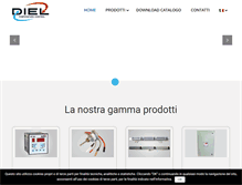 Tablet Screenshot of diel-ed.it